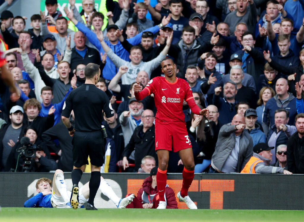 Anthony Gordon Joel Matip straffesparkl Liverpool Everton Premier League