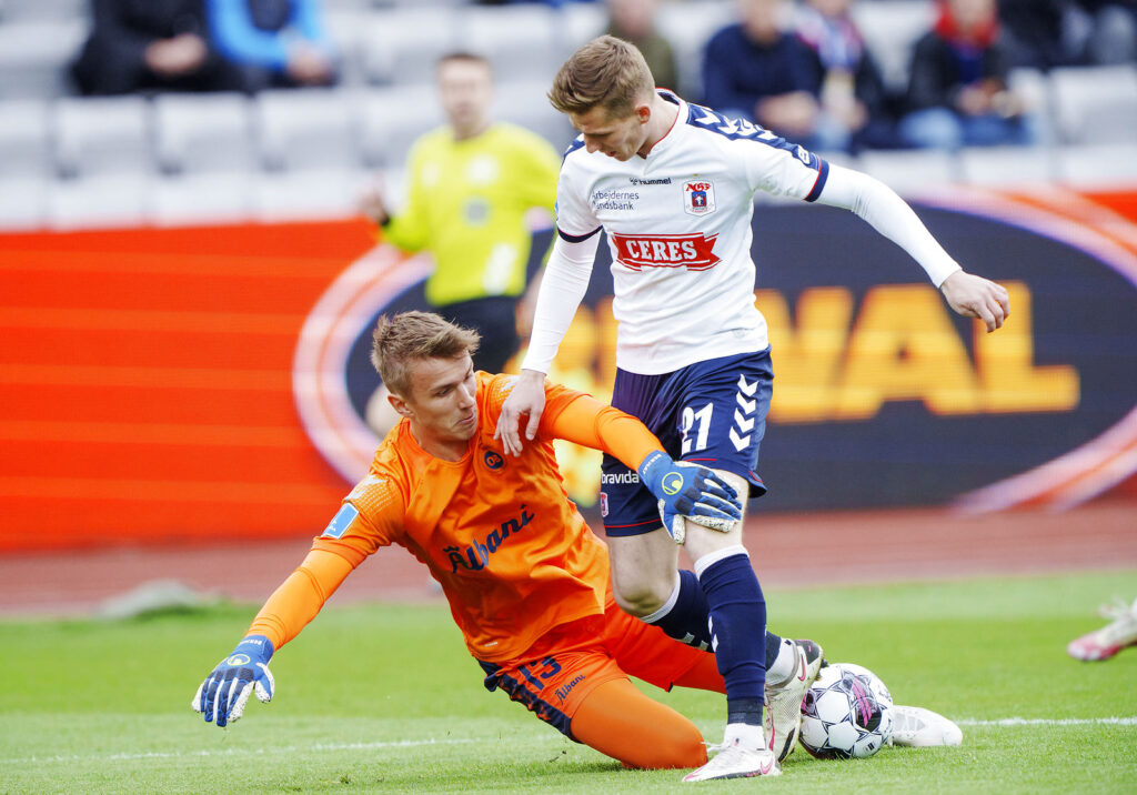 Hans Christian Bernat AGF OB Superliga nedrykningsspil