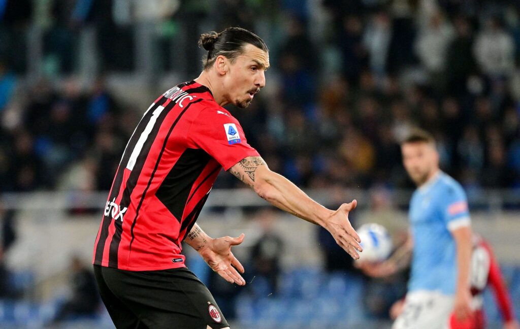 Zlatan Ibrahimovic AC Milan Serie A