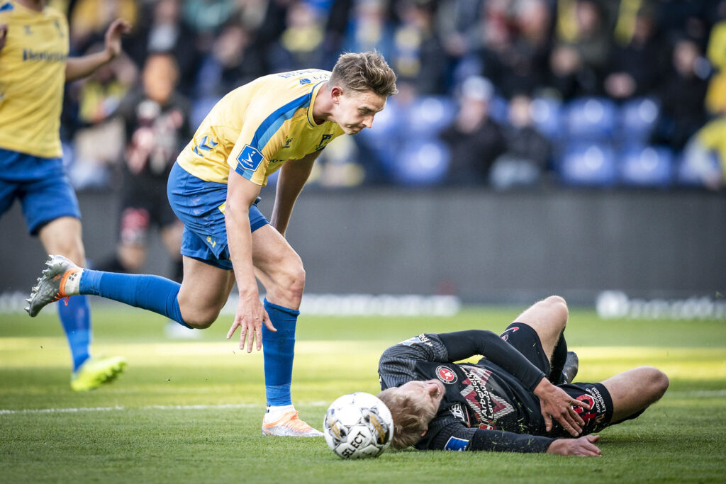 Andreas Maxsø Brøndby FC Midtjylland rødt kort