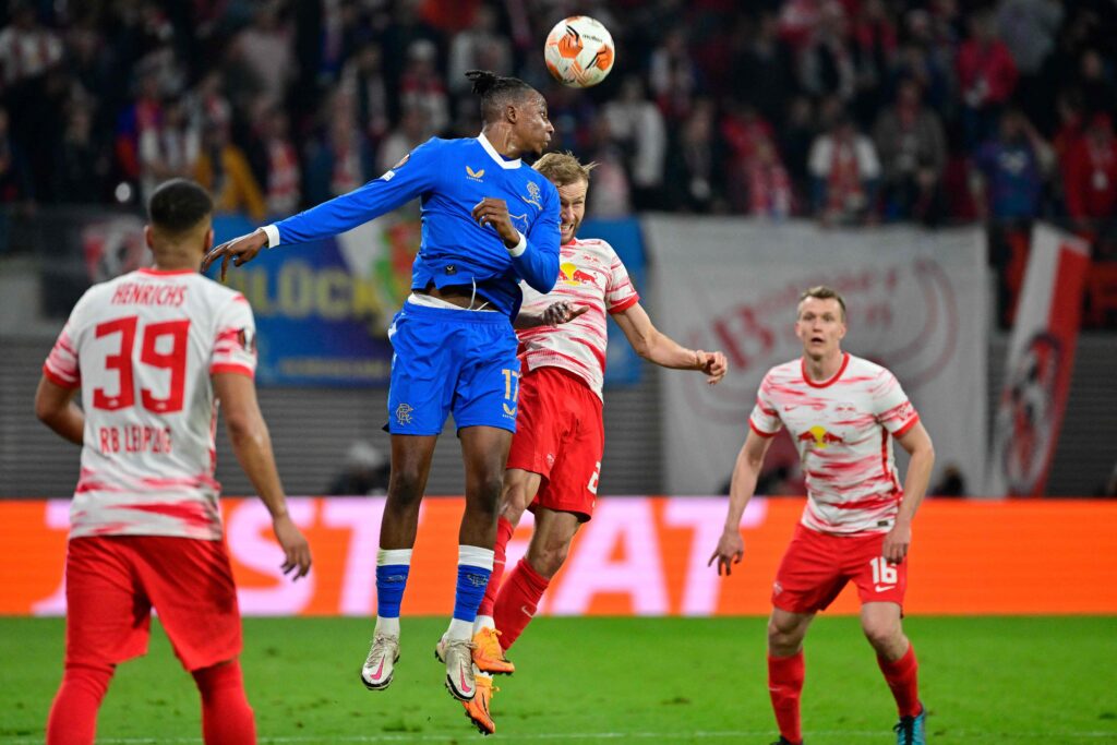 Europa League Rangers RB Leipzig Yussuf Poulsen