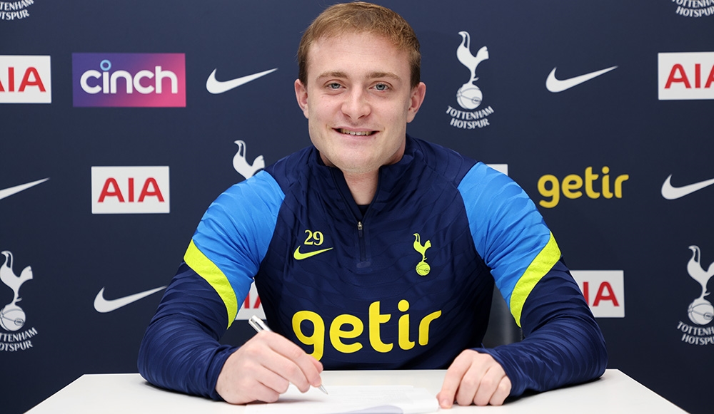 Oliver Skipp forlænger med Tottenham