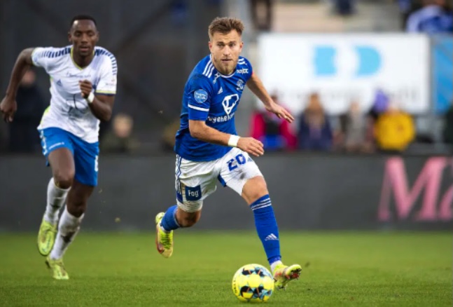 Frederik Gytkjær Hjernerystelse 1. Division Lyngby