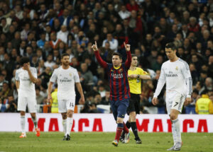 Lionel Messi, Cristiano Ronaldo, Neymar, LeBron James, Keivn Durant, Roger Federer, fodboldspillere tjener mest, bedst betalte sportsfolk i verden, hvor meget tjener Messi, hvor meget tjener Ronaldo.