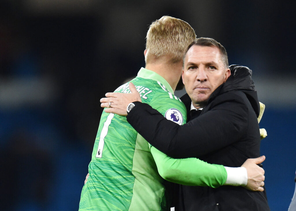 Brendan Rodgers fravalgte Kasper Schmeichel i startopstillingen mod Watford