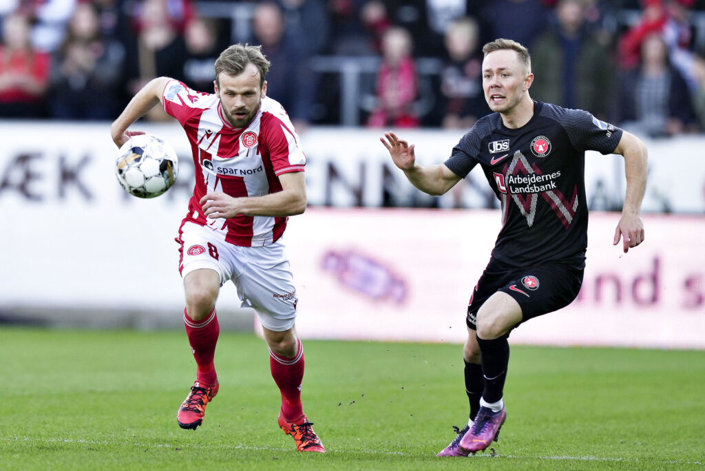 AaB FC Midtjylland startopstillinger