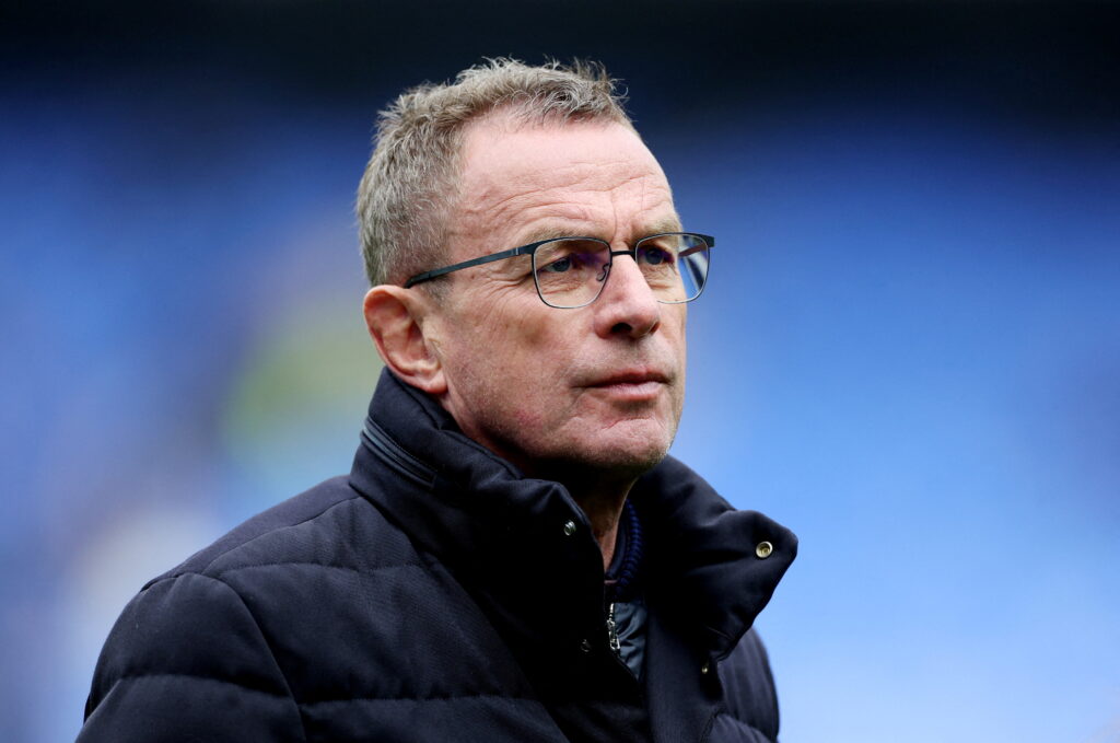 Ralf Rangnick står overfor sin sidste kamp som United-manager på Old Trafford mandag