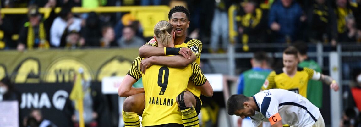 Jude Bellingham Erling Haaland Borussia Dortmund Bundesliga