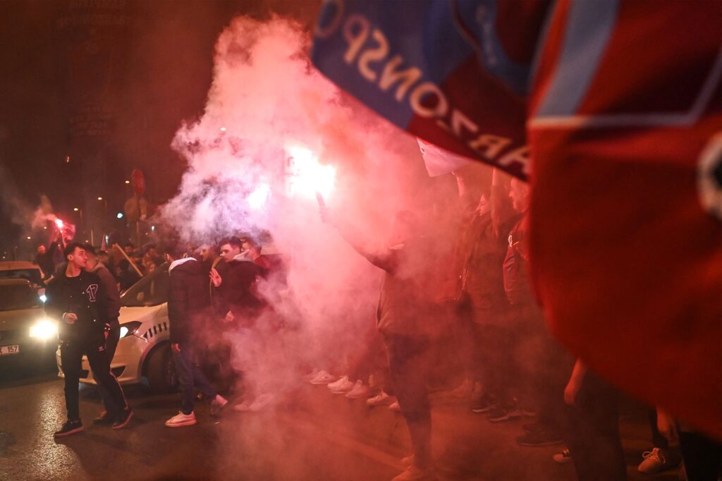 Der var gang i Trabzon efter de lokale helte havde sikret mesterskabet