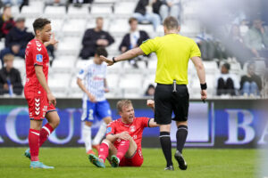jon Dagur Thorsteinsson AGF mod OB i Superligaens nedrykningsspil