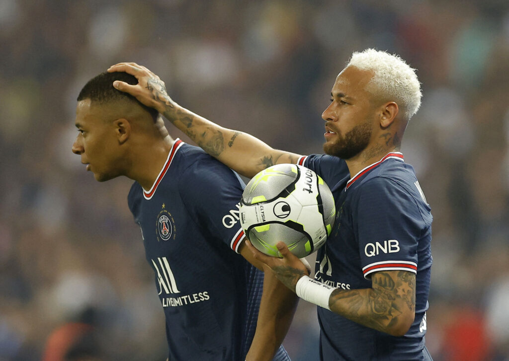 Neymar Kylian Mbappé Paris Saint-Germain PSG Ligue 1