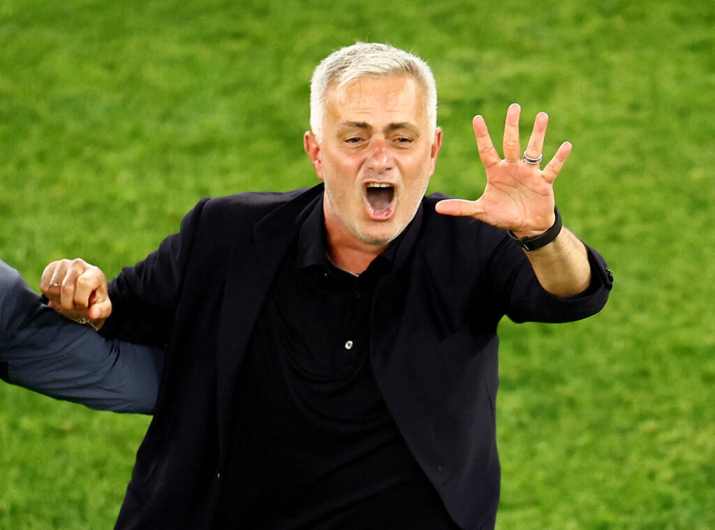 José Mourinho er glad for at være AS Roma-cheftræner