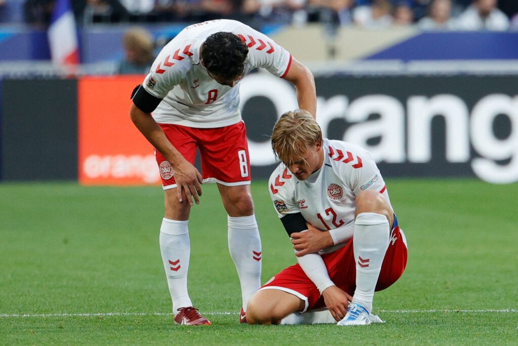 Det danske landshold, Kasper Dolberg, Christian Nørgaard, danske spillere skadet, Morten Hjulmand.