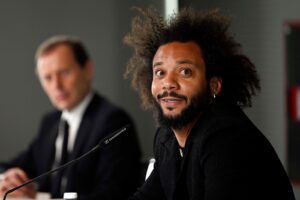 Marcelo blev hyldet i Madrid, hvor han takkede legende Raul