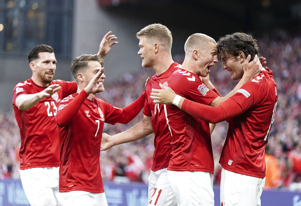 Danmark vandt sikkert over Østrig i Parken i Nations League
