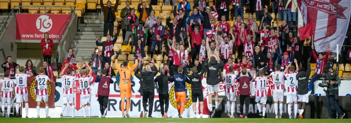 Niklas Vesterlund både scorede og lavede en assist for Tromsø søndag