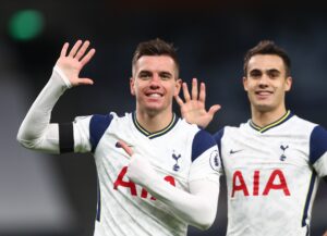 Tottenham Reguilon Lo Celso Ndombele Winks