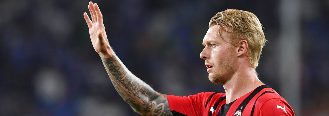 Simon Kjær er tilbage for AC Milan