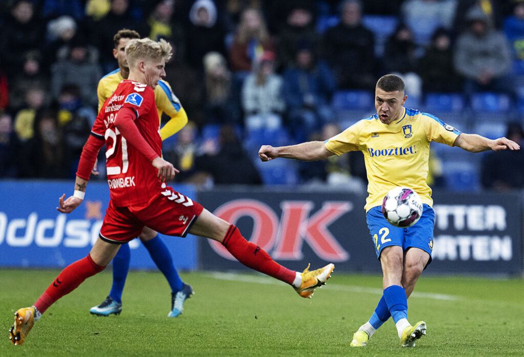AGF, Brøndby, AGF-BIF, testkamp, Mads Emil Madsen, Superligaen.