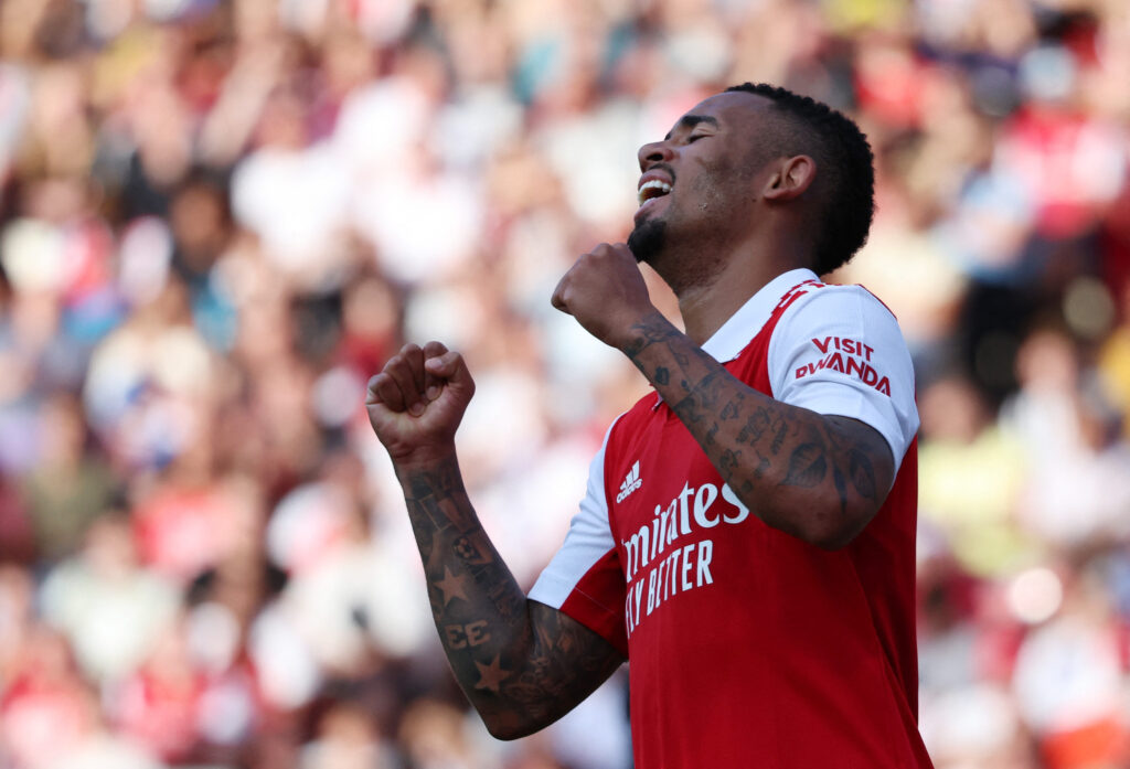 Arsenal Gabriel Jesus debut