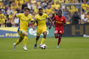 Mathias Kvistgaarden var meget skuffet efter Brøndbys nederlag til FC Nordsjælland