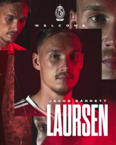 Jacob Barrett præsenteret i Standard Liege