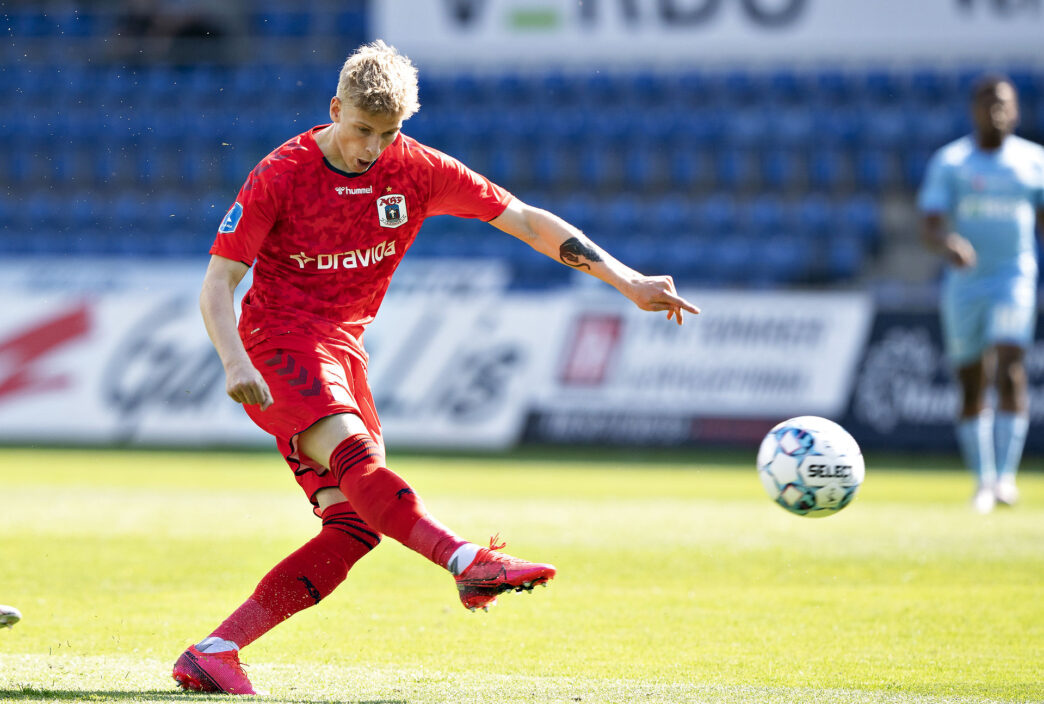 Brøndby og F.C. København var angiveligt begge interesserede i Albert Grønbæk