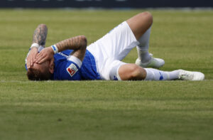 HSV Vanvidskamp Darmstadt 2. bundesliga røde kort