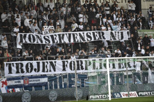 AGF-fans, AGF, AGF-Randers, Superligaen, AGF fans anholdt.