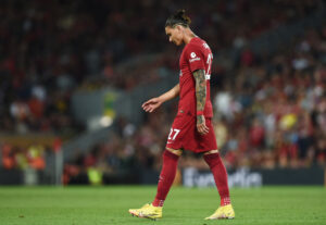 Darwin Nunez vs Joachim Andersen.