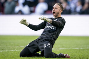 Patrik Carlgren månedens spiller i Superligaen august.