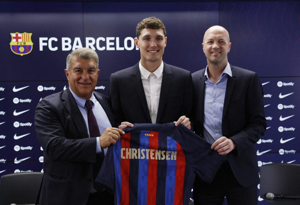 Jordi Cruyff (th., red.) bliver ny sportsdirektør for FC Barcelona