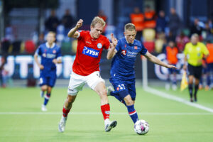 Kasper Kusk første træning i Silkeborg IF