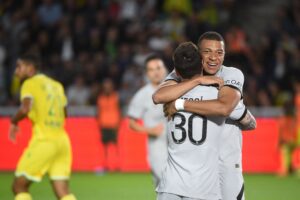 Messi Mbappé PSG Nantes