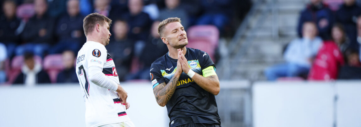 Ciro Immobile Lazio FC Midtjylland FCM nederlag 5-1