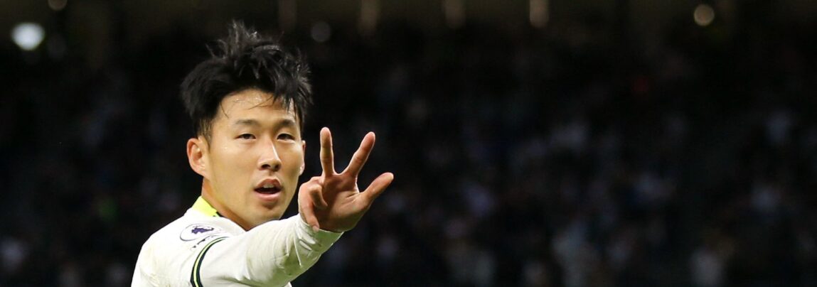 Son Heung-Min Tottenham hattrick Leicester