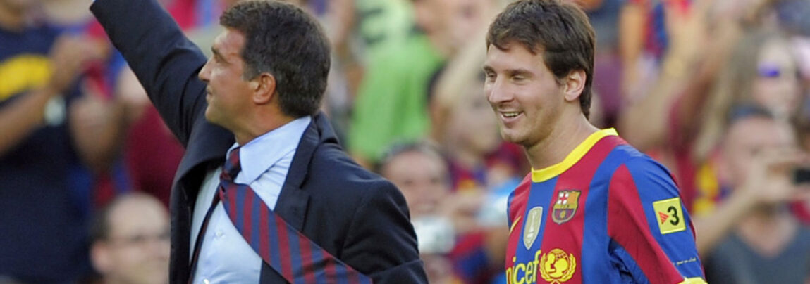 Lionel Messi skulle angiveligt have ignoreret opkald fra FC Barcelonas præsident Joan Laporta.