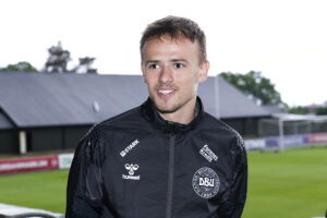 Mikkel Damsgaard skiftede til Premier League-klubben Brentford i sommer fra Serie A-klubben Sampdoria