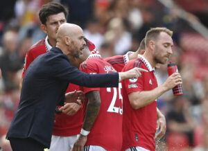 Ten Hag håber, Christian Eriksen er med mod Tottenham onsdag