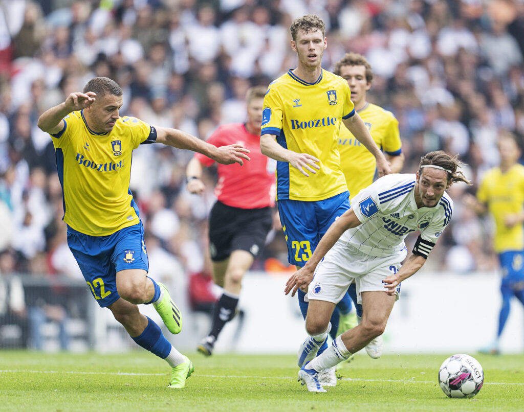 Brøndby og F.C. København mødes i Superligaen til et ægte derby-opgør.