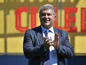 FC Barcelona, Barca-præsident, Joan Laporta.
