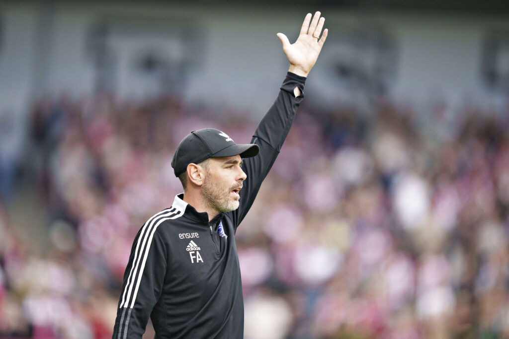 Lyngby-træneren var skuffet over Uwe Rösler efter Superliga-kampen imod AGF.