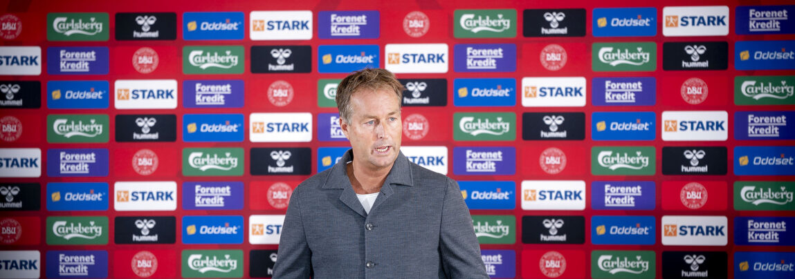 Kasper Hjulmand har været landstræner for Danmark siden 2020.