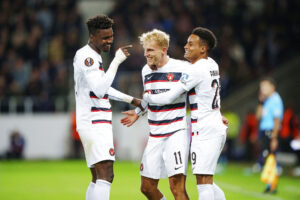Gustav Isaksen vil tilbage i Champions League med FC Midtjylland.