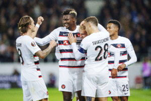 Superliga- og FC Midtjylland-spilleren Gustav Isaksen er på blokken i flere store europæiske klubber som Ajax, AC Milan og Fiorentina efter flere gode præstationer i Europa League.