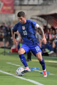 Christian Pulisic er den store stjerne på USAs landhold, som i november og december skal forsøge at overraske til VM 2022 i Qatar. Se USA VM trup her.