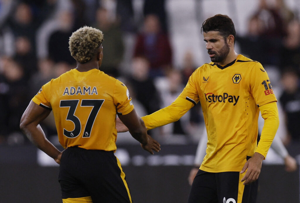 Wolverhampton Diego Costa og Adama Traoré