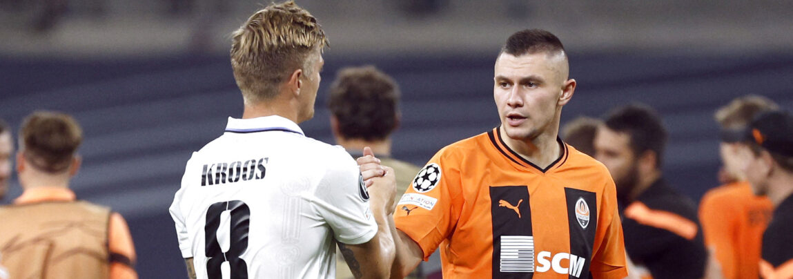 Toni Kroos takker for Champions League-kampen mod Shakhtar Donetsk.