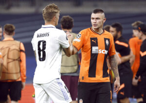 Toni Kroos takker for Champions League-kampen mod Shakhtar Donetsk.