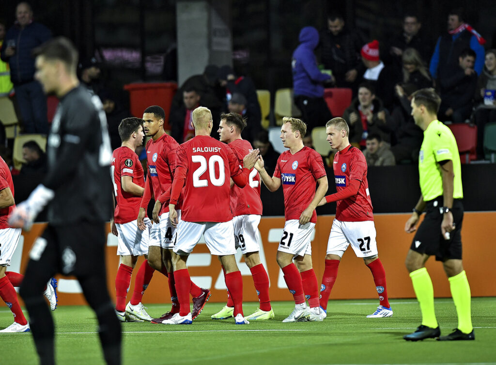 Silkeborg besejrede sidst FCSB med 5-0